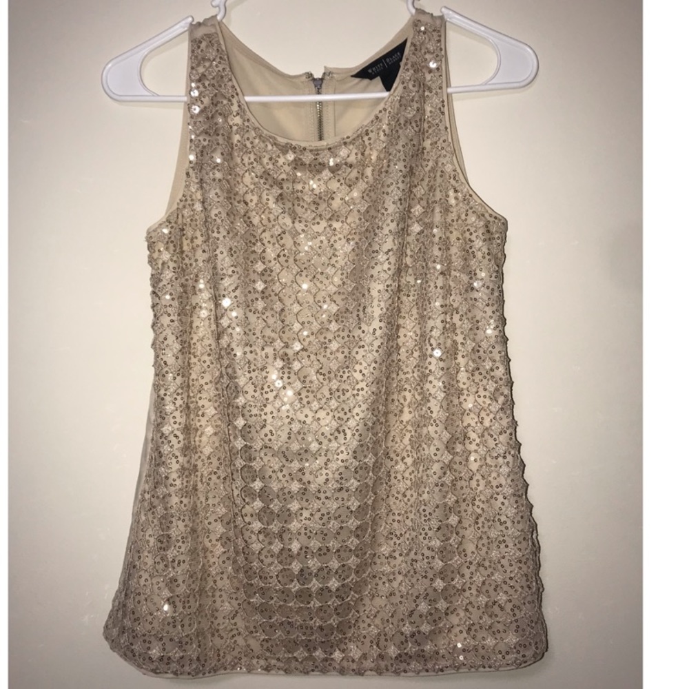 A White house | Black market shirt.